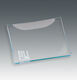 Deep Etched Monogrammed Crystal Square Hostess Trays Image 3 of 3